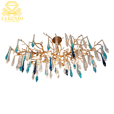 Italian Liquid Copper G9 Modern Pendant Lamp 
