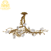 Italian Liquid Copper Elegant Tulip Modern Pendant Lamp 