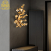 Italian Liquid Kapok Flowers G9 Modern Wall Lamp 