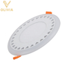 Wholesale Plastic IP20 Double Color Slim Ceiling Recessed Home Led Light Panel Lamp 10
