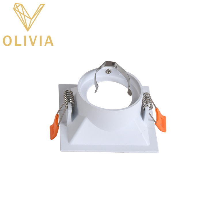 New Recessed GU10 Aluminum Fixture Frame LED Spot Light