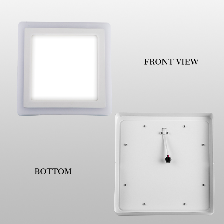 LED Double Color Panel Light Surface SQ