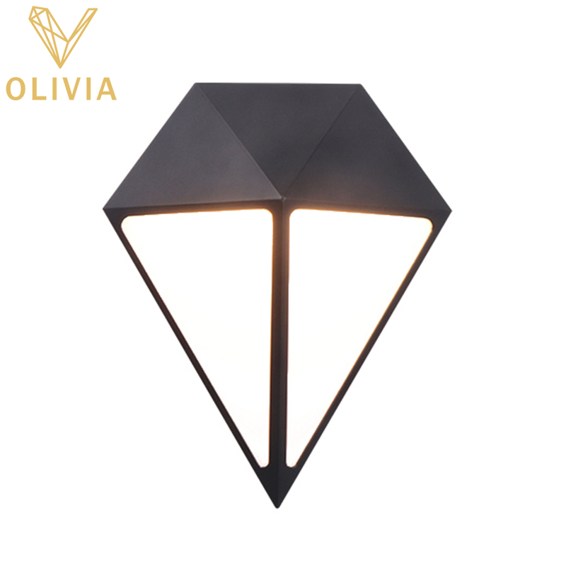 Outdoor Wall Light Aluminum Material High Quantity Waterproof Modern Style 5W