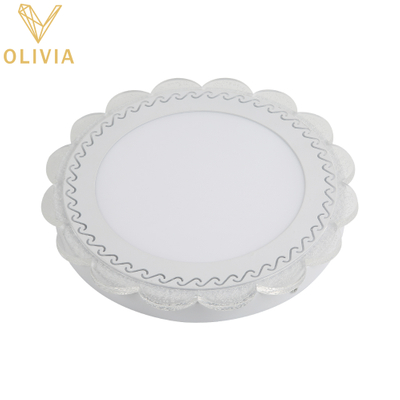 Wholesale Plastic IP20 Double Color Surface Ceiling Recessed Home Led Light Panel Lamp Bubble Wave