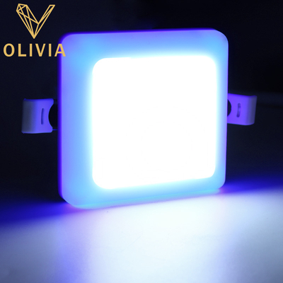 LED Frameless Panel Light Double Color Adjustable SQ