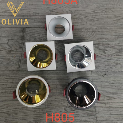 New Recessed SQ/RND Fixture Frame LED ceiling Light 805